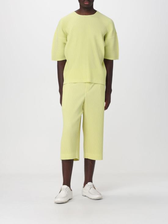 26SS 옴므 플리세 이세이 미야케 숏팬츠 HP66JF054 53 Yellow - HOMME PLISSE' ISSEY MIYAKE