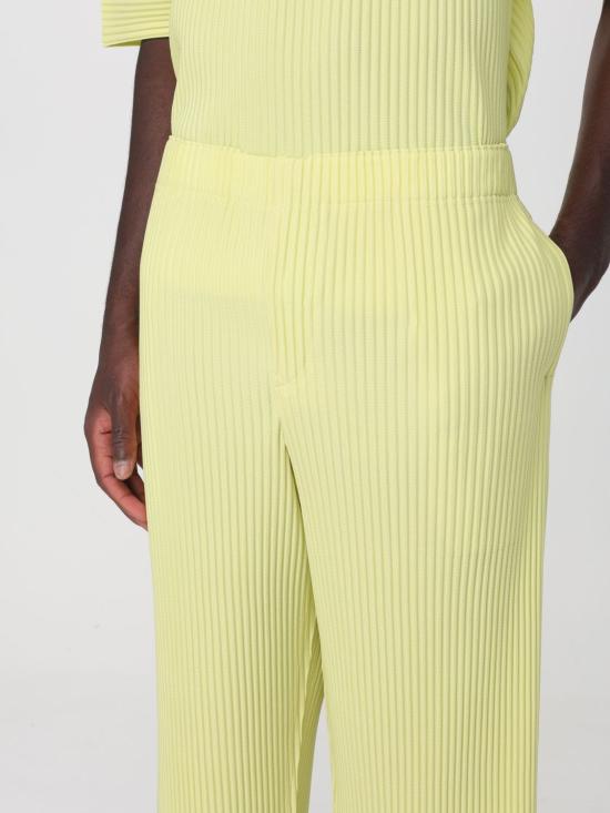 26SS 옴므 플리세 이세이 미야케 숏팬츠 HP66JF054 53 Yellow - HOMME PLISSE' ISSEY MIYAKE