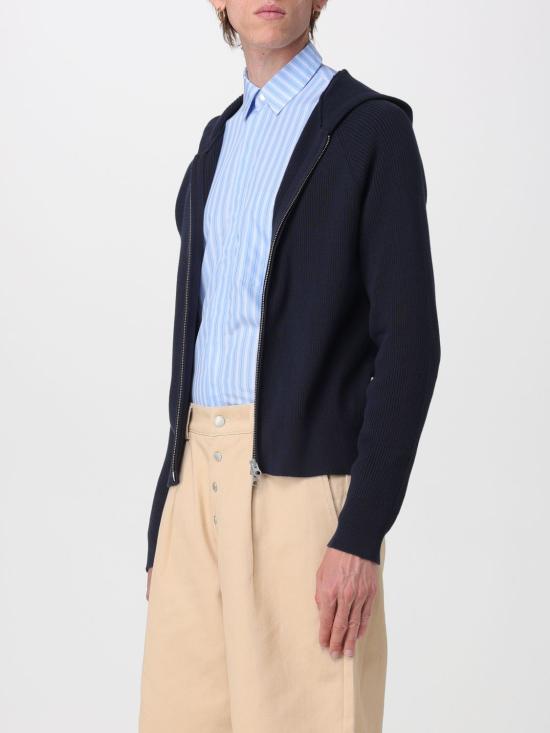 26SS 카레르 집업 니트 MATTI HOODIE NAVY Blue - CARRER