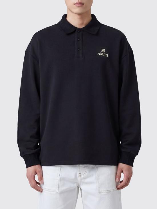 26SS 아미리 폴로 티셔츠 AMTOJR1001 001 Black