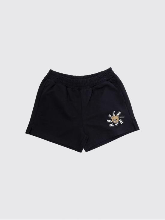 26SS [키즈] 모스키노 쇼츠/버뮤다 HDQ025LCA19 60100 Black