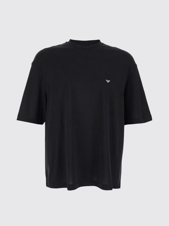 26SS 엠포리오 아르마니 반팔 티셔츠 EM005737AF24470 UC001 Black - EMPORIO ARMANI
