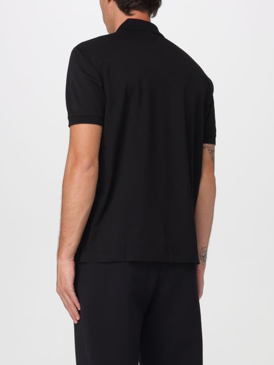 26SS 엠포리오 아르마니 로고 저지 폴로 셔츠 EM004579AF13742 UC001 Black - EMPORIO ARMANI