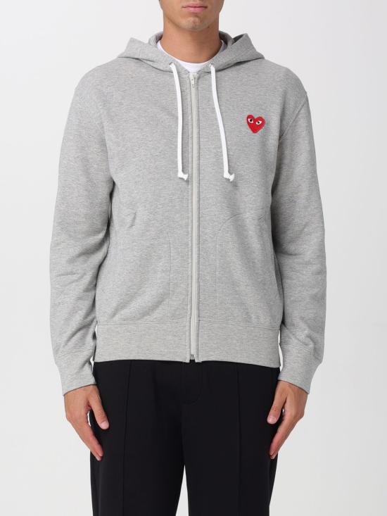 26SS 꼼데가르송 후드 티셔츠 AXT168 1 Grey