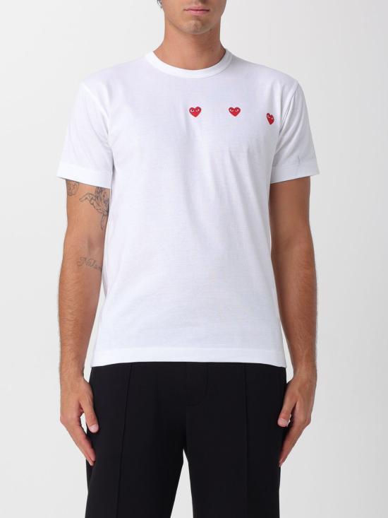 26SS 꼼데가르송 반팔 티셔츠 AXT337 3 White