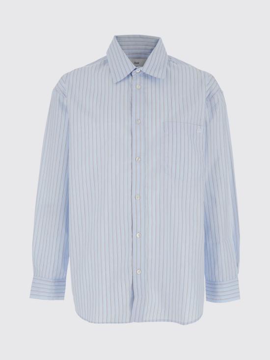 26SS 던스트 긴팔 셔츠 UDSH6A104B 2SKYBLUESTRIPE Gnawed Blue - DUNST
