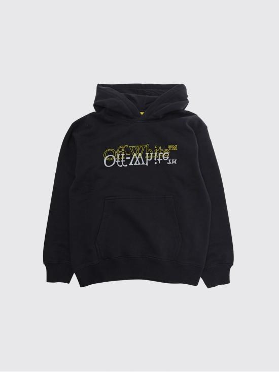 26SS [키즈] 오프화이트 풀오버 44BBB001S26F001 001 Black