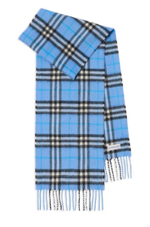 26FW [키즈] 버버리 넥워머/머플러/스카프 8117710 X Cornflower blu ip chk - BURBERRY