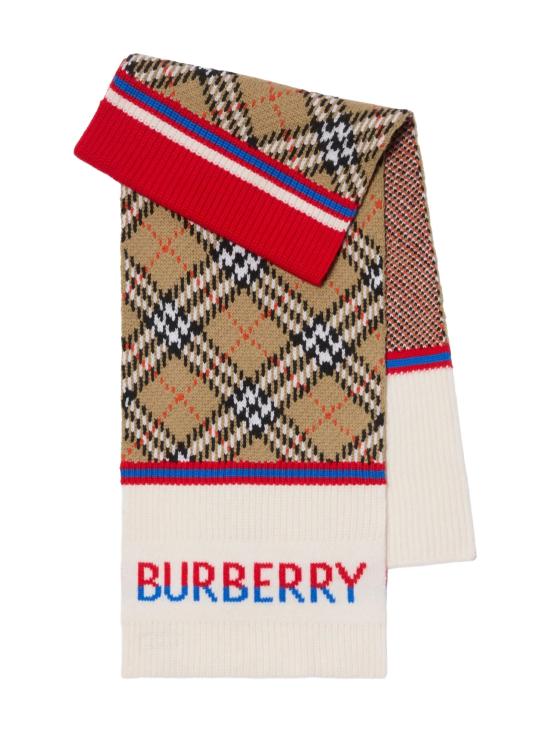 26FW [키즈] 버버리 넥워머/머플러/스카프 8117380 X SAND IP CHECK - BURBERRY