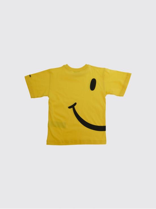26SS [키즈] 모스키노 티셔츠 H8M05GLAA01 50577 Yellow - MOSCHINO
