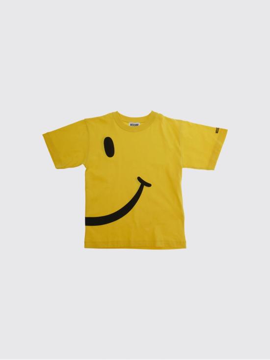 26SS [키즈] 모스키노 티셔츠 H8M05GLAA01 50577 Yellow