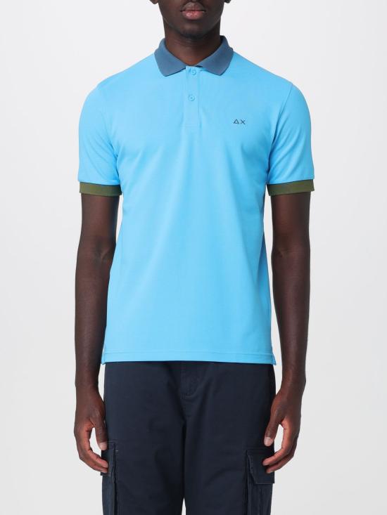 26SS 썬 68 폴로 티셔츠 A36116 13 Turquoise