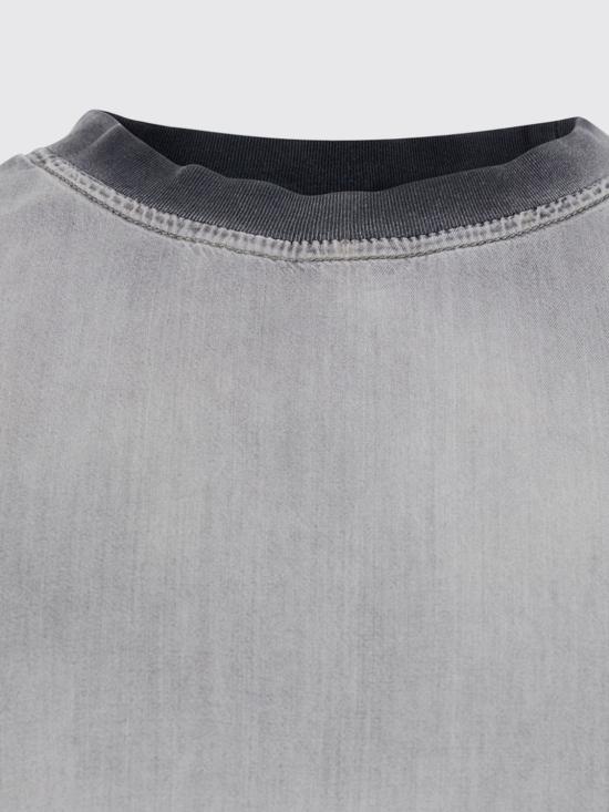 26SS 디젤 반팔 티셔츠 A23849068WG 02 Grey - DIESEL