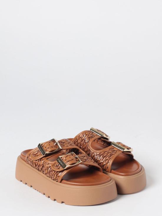 26SS 카사데이 뮬/슬리퍼 2M526B0401C3040 2625 Brown - CASADEI