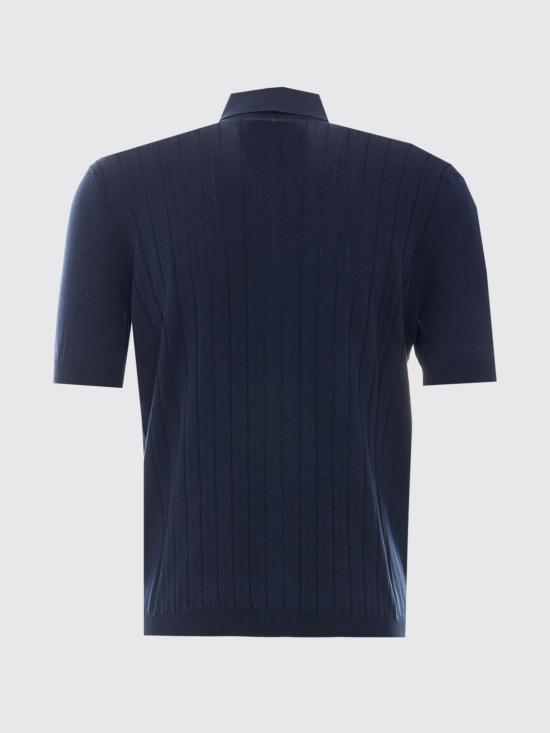 26SS 브루넬로 쿠치넬리 폴로 티셔츠 M29204006 C2425 Blue - BRUNELLO CUCINELLI