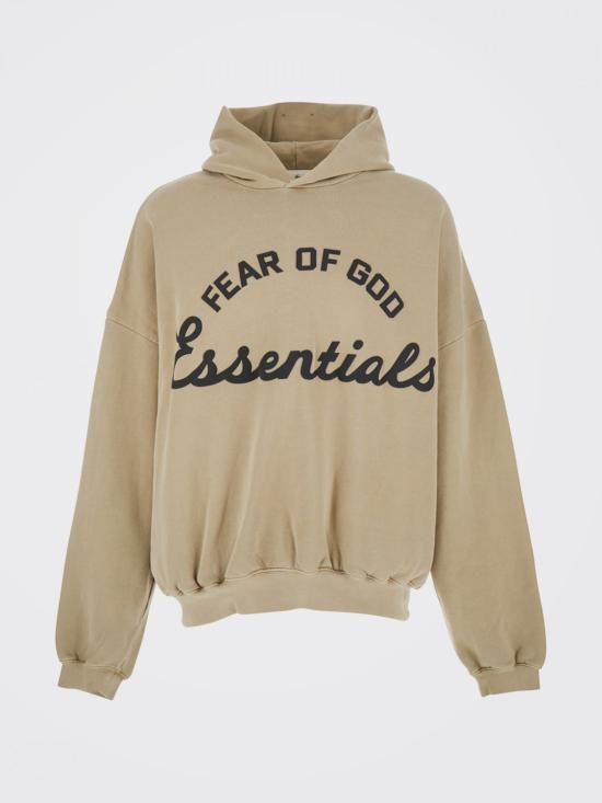 26SS 피어오브갓 후드 티셔츠 192SP264462F FADEDDUNE Beige - FEAR OF GOD