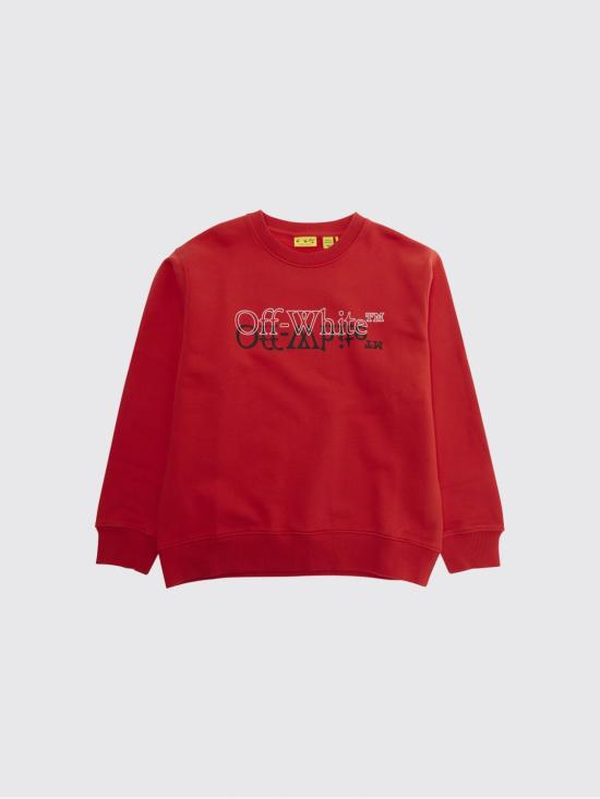 26SS [키즈] 오프화이트 풀오버 44BBA001S26F001 600 Red