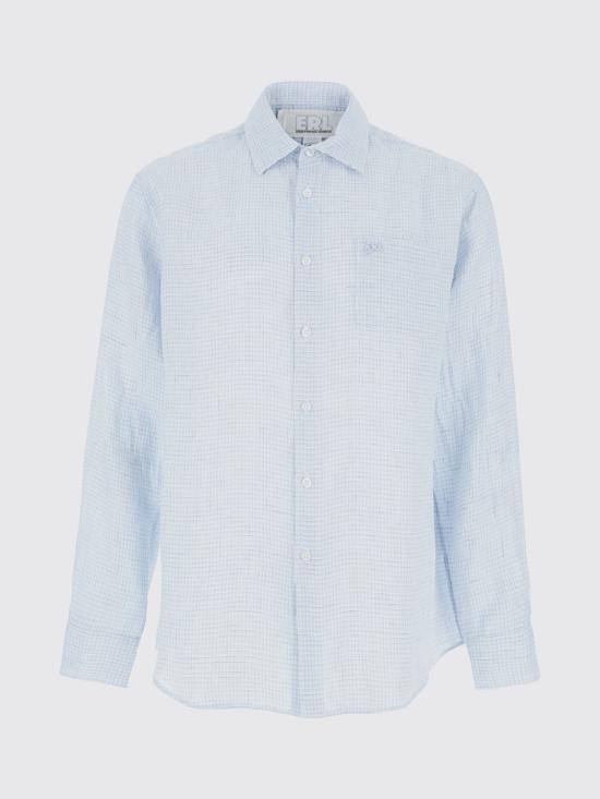 26SS 이알엘 긴팔 셔츠 ERL12B007 BLUE Gnawed Blue - ERL