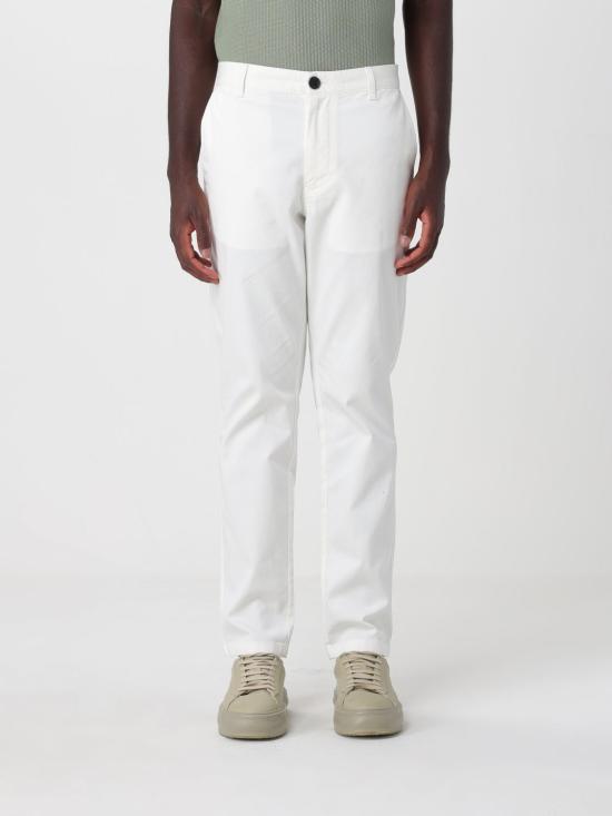 26SS 알마니 스트레이트 팬츠 XM002092AF27636 U0009 White
