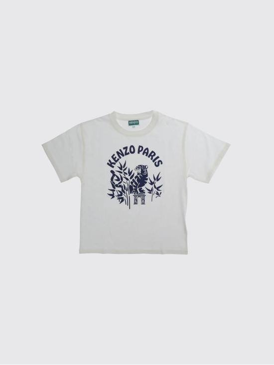 26SS [키즈] 겐조 티셔츠 K61697 117 White