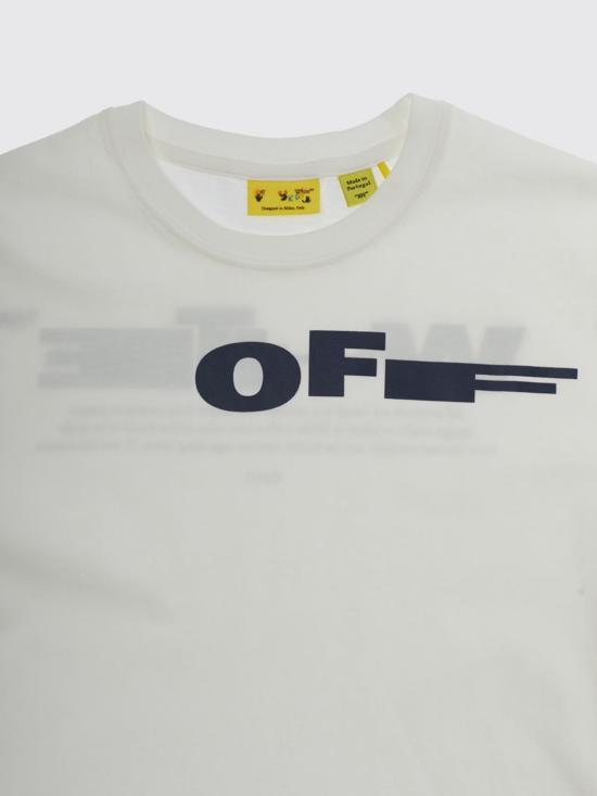 26SS [키즈] 오프화이트 티셔츠 44BAA002S26J00A 100 White - OFF WHITE
