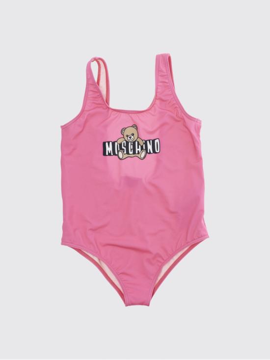 26SS [키즈] 모스키노 원피스 수영복 H2L00BLKA11 50533 Pink