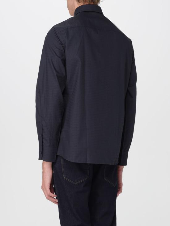 26SS 엠포리오 아르마니 긴팔 셔츠 EM001537AF18123 FB319 Blue - EMPORIO ARMANI