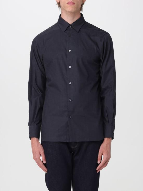 26SS 엠포리오 아르마니 긴팔 셔츠 EM001537AF18123 FB319 Blue