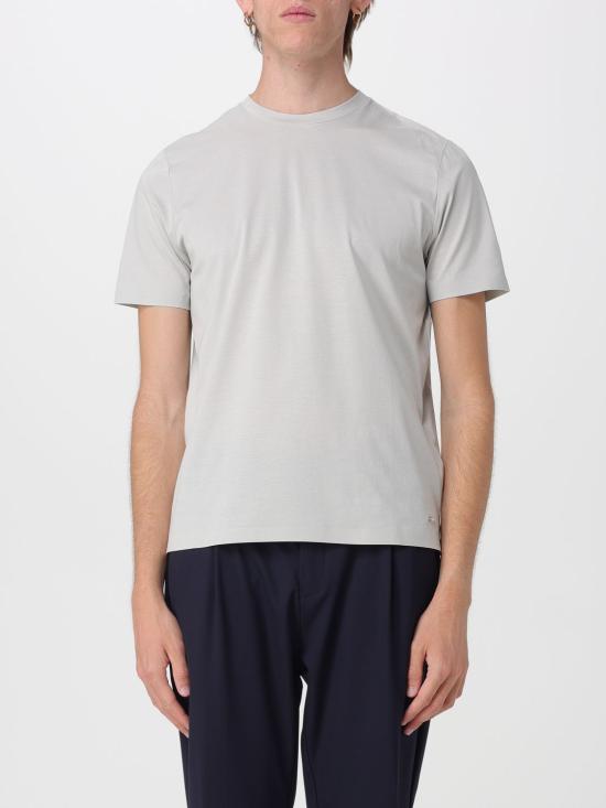 26SS 헤스키모 반팔 티셔츠 HE1410007 PERLA Grey
