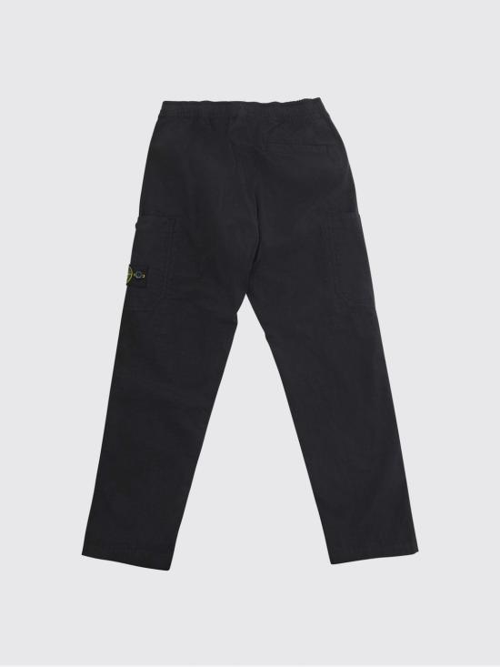 26SS [키즈] 스톤 아일랜드 스트레이트 팬츠 3100002S0063 V0029 Black - STONE ISLAND
