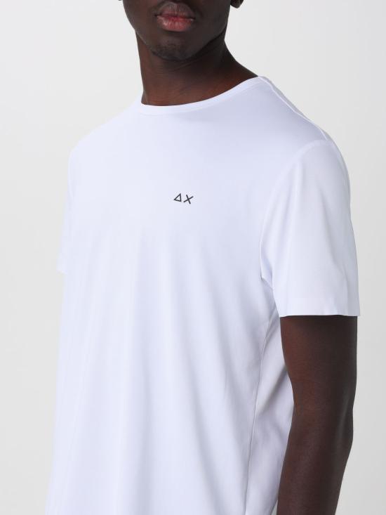 26SS 썬 68 반팔 티셔츠 T36135 01 White - SUN 68