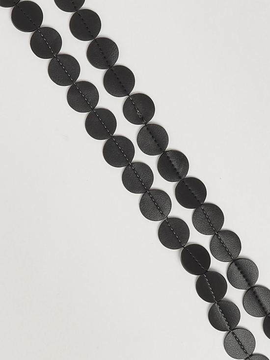 26SS 메이메이즈 목걸이/팬던트 M6PQ02 100 Black - MEIMEIJ