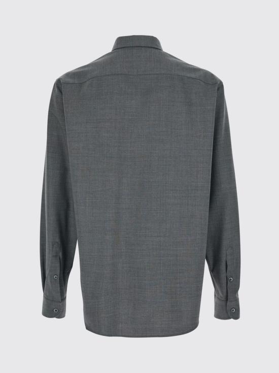 26SS 엠포리오 아르마니 긴팔 셔츠 EM000099TE19332 O8003 Grey - EMPORIO ARMANI