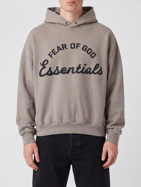 26SS 피어오브갓 후드 티셔츠 192SP264463F FADEDSEAL Grey