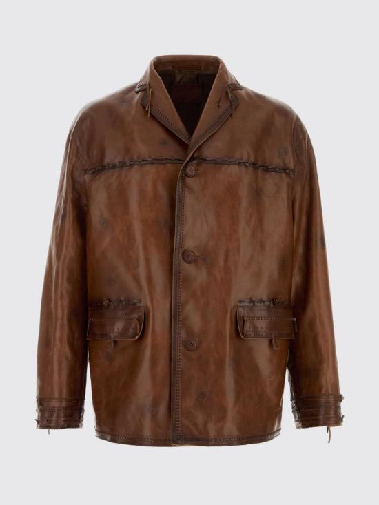 26SS 프라다 가죽 자켓 UPG409SOOO186N F0324 Brown