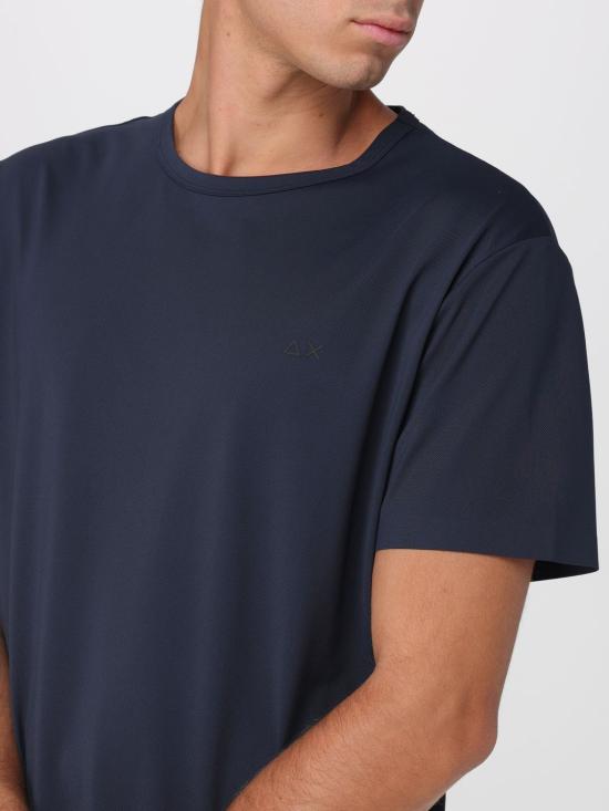 26SS 썬 68 반팔 티셔츠 T36135 07 Blue - SUN 68