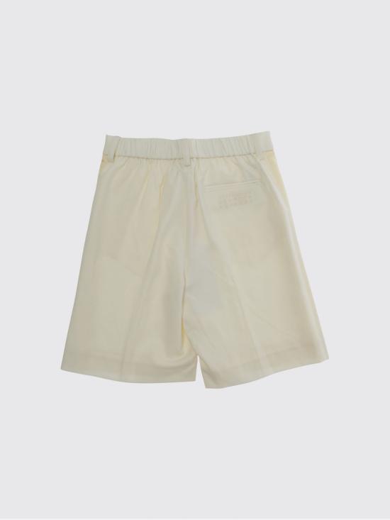 26SS [키즈] MM6 메종마르지엘라 쇼츠/버뮤다 M60968MM07G M6103 Beige - MM6 MAISON MARGIELA