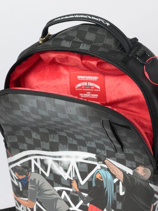 26SS [키즈] 스프레이그라운드 백팩 910B8879NSZ Black - SPRAYGROUND