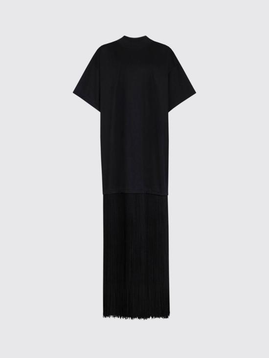 26SS 알라이아 반팔 티셔츠 AA9I0029J103C 999 Black - ALAIA
