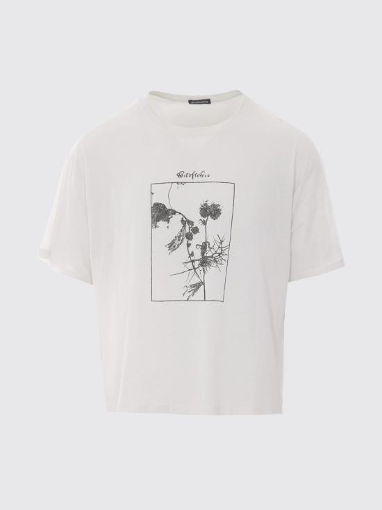 26SS 앤 드뮐미스터 반팔 티셔츠 13915FA206 003 White - ANN DEMEULEMEESTER
