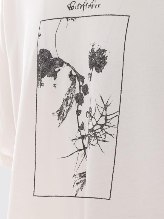 26SS 앤 드뮐미스터 반팔 티셔츠 13915FA206 003 White - ANN DEMEULEMEESTER