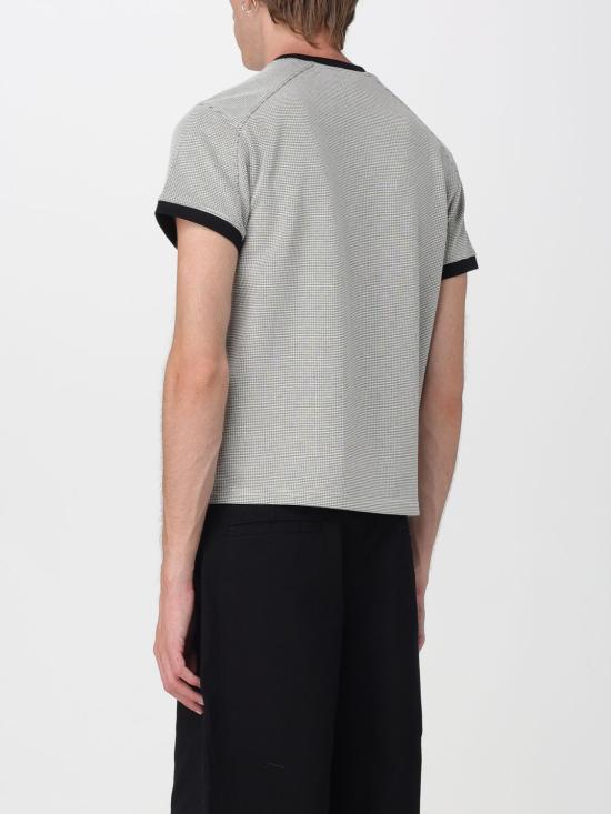 26SS 카레르 반팔 티셔츠 HAYES TSHIRT CHECK Grey - CARRER
