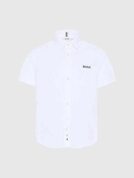 26SS [키즈] 보스 셔츠 J53160 N50 White