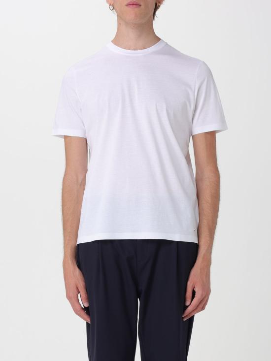 26SS 헤스키모 반팔 티셔츠 HE1410007 BIANCO White