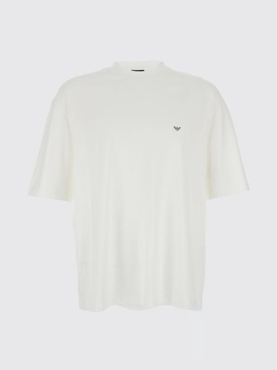 26SS 엠포리오 아르마니 반팔 티셔츠 EM005737AF24470 U0003 White - EMPORIO ARMANI