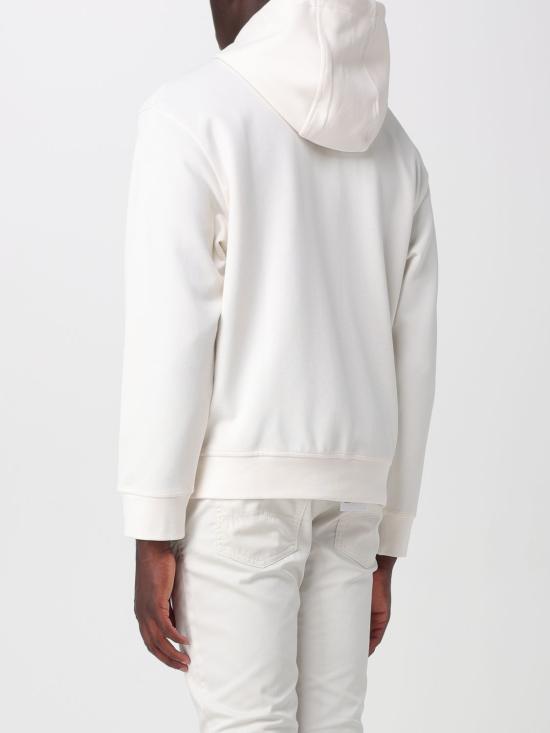 26SS 알마니 후드 티셔츠 XM002352AF21869 U1074 Yellow Cream - ARMANI