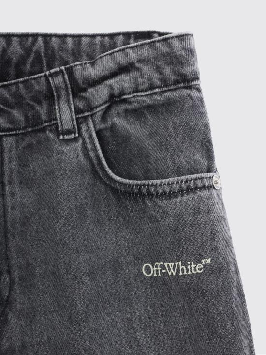 26SS [키즈] 오프화이트 진 44BYA005S26D001 031 Grey - OFF WHITE