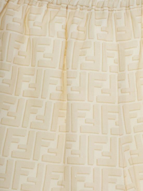 26SS [키즈] 펜디 쇼츠/버뮤다 JUF180AY8C F1P2N Beige - FENDI