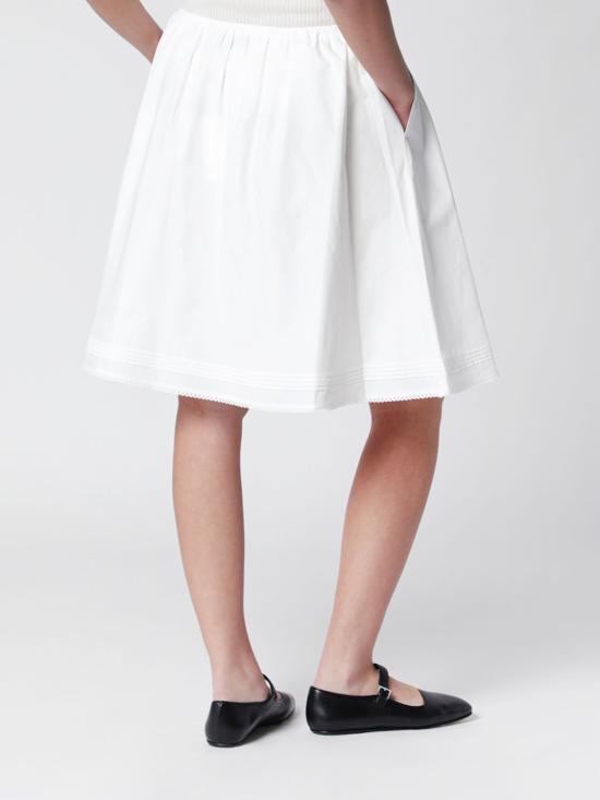 26SS 던스트 미디 스커트 UDSK6B225 WT White - DUNST
