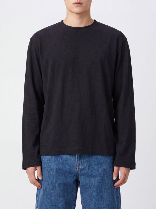 26SS 자크뮈스 롱 카레 롱슬리브 티셔츠 TSM00622AJ00254 990 Black
